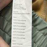 Fabletics  Dusty Garden Green Faux Leather High-Waisted Pull On Trousers Pants Photo 8