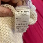 See By Chloe Chloe Thick Knit Soft Alpaca crewneck Pattern
Warm sweater Photo 5