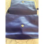 Botkier  Women's Purple Blue‎ Faux Leather No13 Misha Shoulder Bag Sz M Photo 2