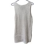LULU B White‎ Sequin Sleeveless Casual Tank Top Size Large Beach Vacation White Photo 1