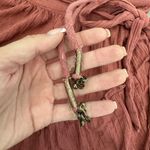 Free People intimately  rust linen/cotton mini wrap halter dress - XS Photo 4