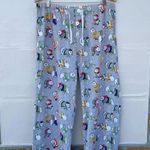 Nick & Nora Pajama PJ Set Polar Bears Fleece Button Front Long Sleeve large Photo 1