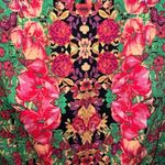 Madison Leigh  Multicolored Floral Cap Sleeve Dress Photo 7