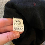 Panache  Fleece lined Black Knit Beanie Winter Cable Hat with Pom - OS- NWOT Photo 2