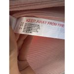 Daily Practice Anthropologie Pink Cream Color Block Ribbed Robe Duster XL Photo 9