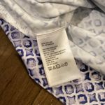 Tommy Bahama  Aubrey Blue Tile Print Tunic Dress Size XS deep ultramarine Photo 9