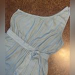 American Eagle  One Shoulder Linen Blend Jumpsuit in Olive - size XL Long Photo 11