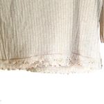 Forever 21 Oatmeal Beige Knit High Neck Long Sleeve Layer Sweater Size XL Photo 5