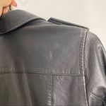 All Saints Black Leather Balfern Biker Moto Jacket Photo 8