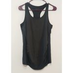 Women's Tank Top Maternity Strech Black Ruched Sides Raceback Size Small Photo 1