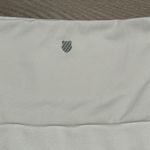 K-Swiss 13” White Layered Tennis Skirt Skort Pockets Size Medium Photo 4