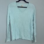 Sonoma Life & Style Ribbed Crewneck Teal XL Photo 4