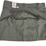 Levi's '94 Cargo Twill Mini Skirt Olive Green 27 NWT Photo 8