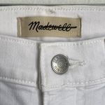 Madewell NWT Stovepipe Jeans in Pure White MC636 Photo 8