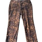 Carlisle  animal print cotton lycra  pant, Plus size 14 Photo 0