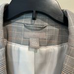 H&M Women's Gray Plaid Blazer Photo 7