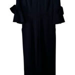 Donna Morgan Donna‎ Morgan navy bow sleeve jumpsuit 8 Photo 0