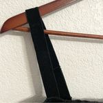 Hunter Bell Anthropologie  Womens Dress Black Mini Tiered Velvet Trim Size XL Photo 5