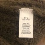 Aerie Women’s Olive Wide Knit One Size Loose Fitting Cardigan Wrap With Arms OS Photo 5