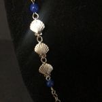 Talbots Silver Tone Sea Shell Long Necklace Photo 4