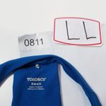 Toad & Co Blue Racerback Outdoor Dress with Pocket Shelf Bra Sleeveless Photo 11