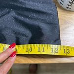 Body Language Kloss Top‎ Black Shimmer Strappy Sports Bra Size L Photo 11