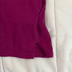 Gap Love By  Women's Magenta Forever Favorite V-Neck Tee Size Large Photo 7