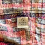 Charming Charlie Women Small pink blue geometric v-neck sleeveless tunic Top Photo 10