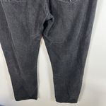 AGOLDE 90s Mid Rise Loose Sz 24 Smokestack Black Women’s Jeans Grunge Distressed Photo 7