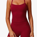 Amazon Shein Workout Set Red Photo 0