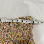 American Eagle  Smocked Floral Tube Top Medium Photo 7