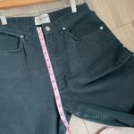 Vintage navy high waist straight leg pants size 10 short Photo 5