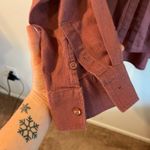 Athleta Tawny Rose Playa Linen Button Front Long Sleeve Oversized Shirt Size XL Photo 8