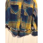 BDG  Plaid Button Down Shirt Oversized Long Sleeve Casual Top Women M Photo 3