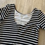 Sanctuary Womens  Clothing Black/White Stripe Mini Dress - M Photo 3