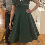 Vintage Style Green Dress Size M Photo 0