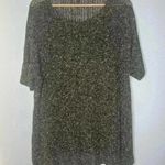 Eileen Fisher  Organic Cotton Poly Slub Knitted Pullover Sweater Large Photo 0