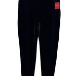 Spanx Full Length Velvet Leggings Size 2X Black Stretch Shape Classic Casual NWT Photo 0