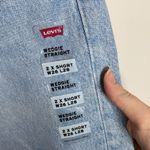 Levi's Levi’s wedgie straight light wash distressed ripped short rigid denim jeans 26 Photo 11