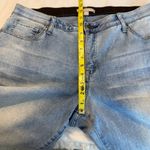 Woman Within  Distressed Skinny Jeans Size 18W 28” Inseam Light Wash Photo 7