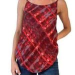 CAbi  Womens Top M Red Cherish Layered Lined Sleeveless Cami Tank Shirt #3086 Photo 1