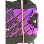 Greg Norman  Women’s  Play Dry Golf Polo Shirt Purple & Black  Size Medium Photo 3