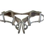 Kelly & Katie Courtnee Gold Rhinestone Sandal Strappy Size 7 High Heel Photo 6