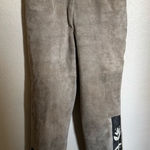 wilson's leather Vintage‎ leather suede pants embroidered german oktoberfest sz XS tan Photo 0