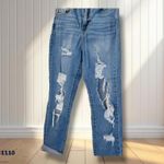 1110 Cello Skinny Jeans 3/26 (26x23) Ripped Destroyed Light Wash Blue Photo 1