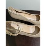 Unisa Women's Gold Glitter Ankle Strap Platform Heels Shoes Size 8.5M Photo 14