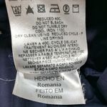 Love moschino  Pinafore Dress – Women's M Navy White Piping Pockets Flaw Photo 5