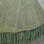 Terry Lewis | Boho 100% Leather Suede Fringe Cape Poncho Jacket One Size Photo 7