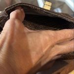 Michael Kors Brown Python Snakeskin & Gold Chain Crossbody Shoulder Bag Photo 12