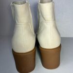 Just Fab Maeve Water-Resistant Bootie Birch White casual classic stylish Photo 4